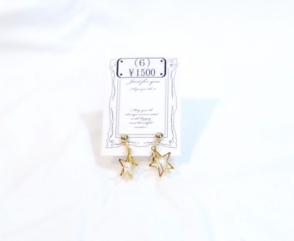 イヤリング￥1500